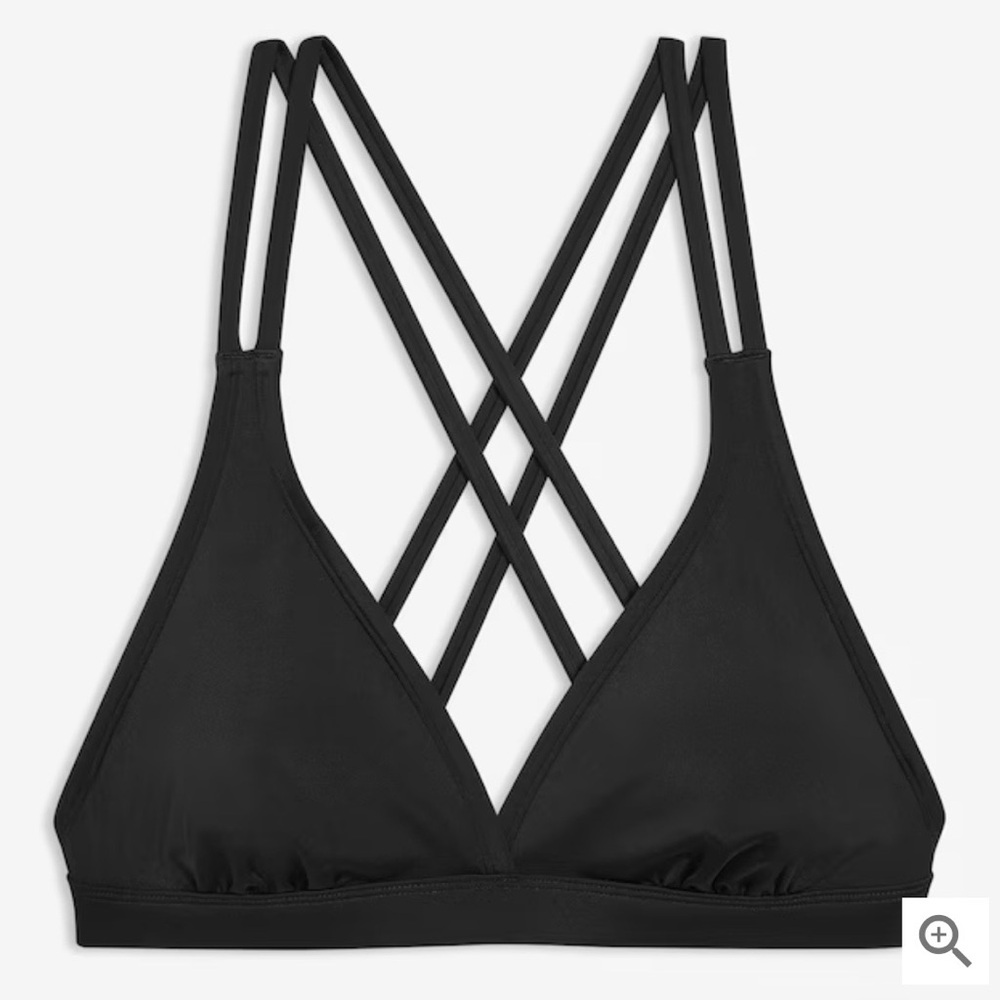 Joe Fresh Women Cross-Back Strap Swim Top